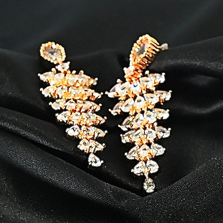 GLIMMER CASCADE EARRINGS