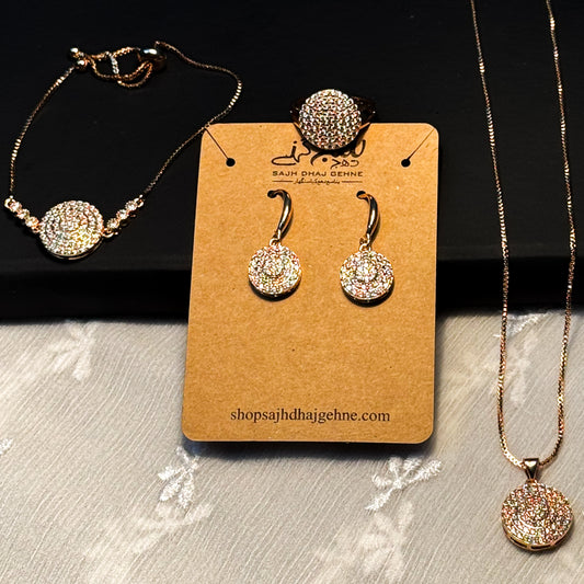 SILVER SYMPHONY NECKLACE SET