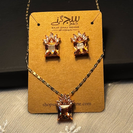 GOLDEN GRACE NECKLACE SET