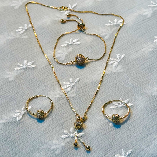 TWINKLE CHARM NECKLACE SET