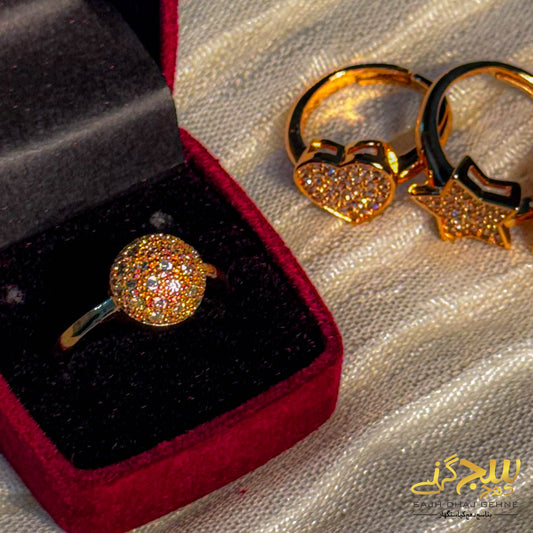CELESTIAL ORB GOLD & SILVER RING