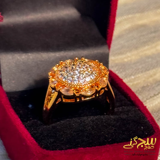 TWILIGHT TWIST GOLD & SILVER RING