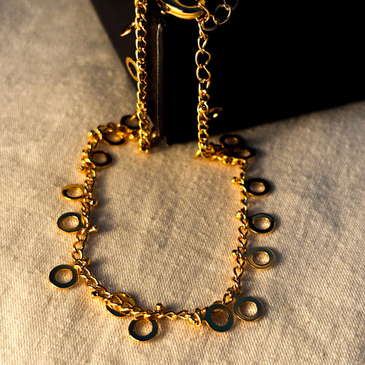 TRENDY GOLDEN ANKLET