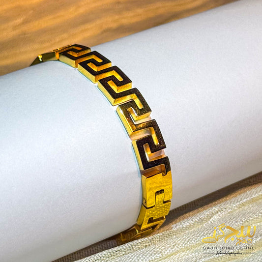 GOLDEN SERPENT SNAKE-LINK BRACELET